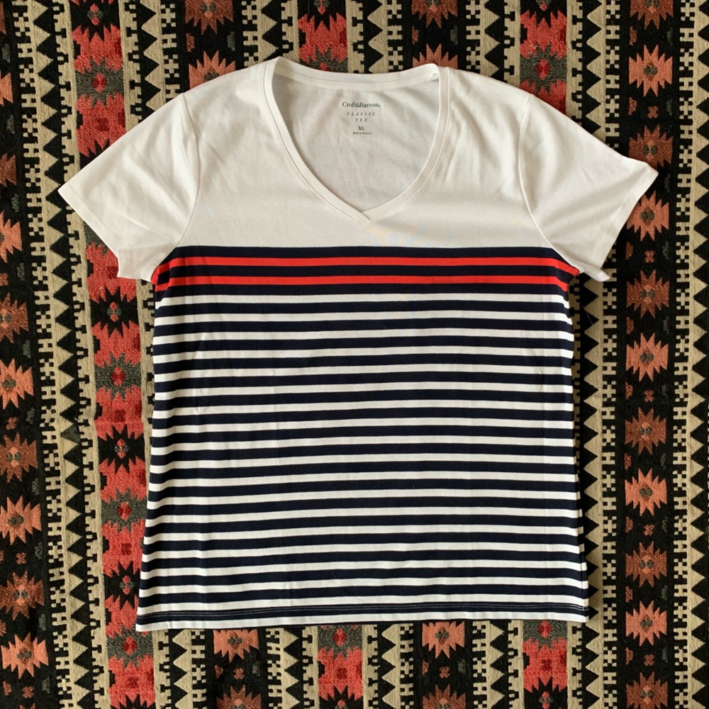 Croft & Barrow Classic V-Neck Tee